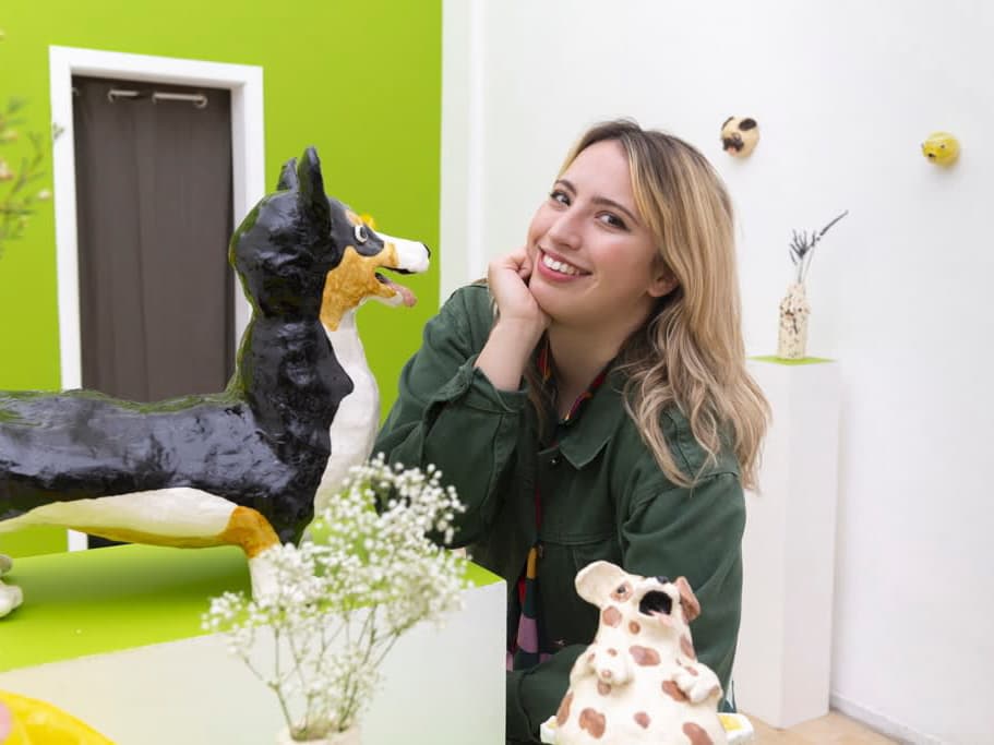 Katie Kimmel Makes Waggish Ceramics in the Desert with Her Dogs