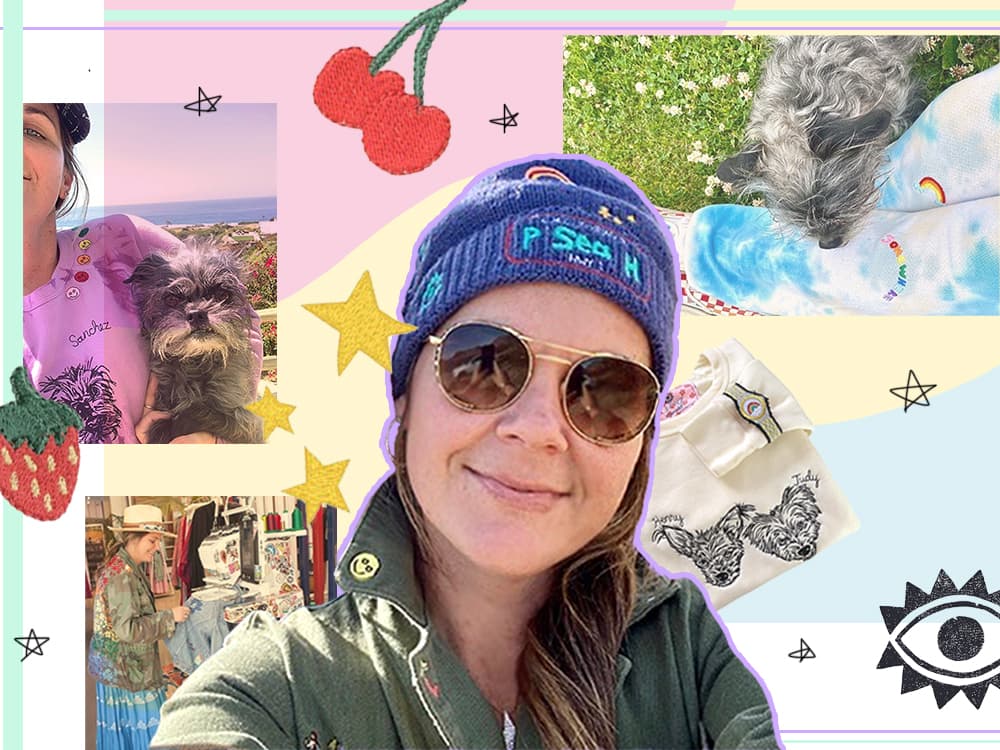 Designer Celine Benz’s Dog Loves His Emotional Support Burgers
