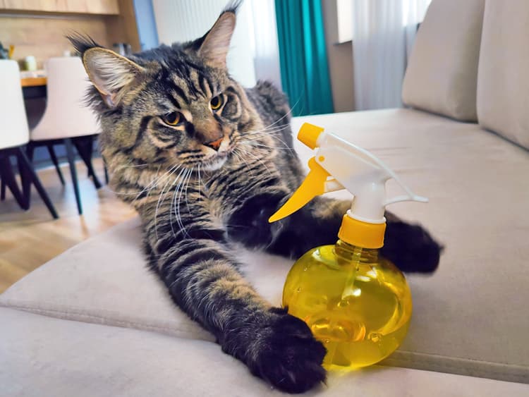 Why It’s Time to Stop Using a Spray Bottle to “Train” Your Cat