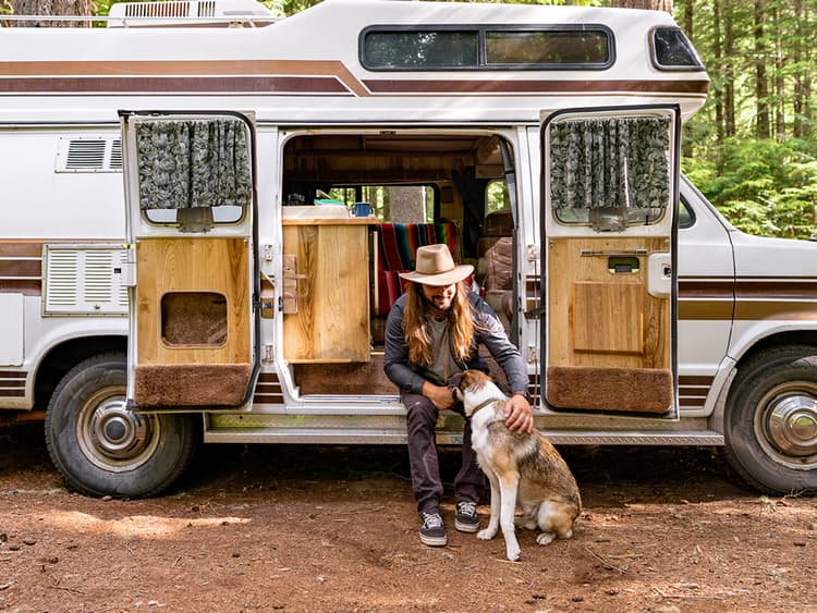 #VanLife Dog is Their Co-pilot, Literally