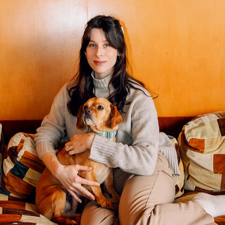 Sasha Spielberg’s Watercolor Pet Portraits Fuel Her Obsession with Dogs