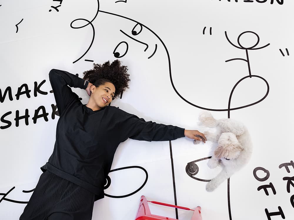 Shantell Martin Is Stepping Boldly Into the Future (with Blanche at Her Heels)