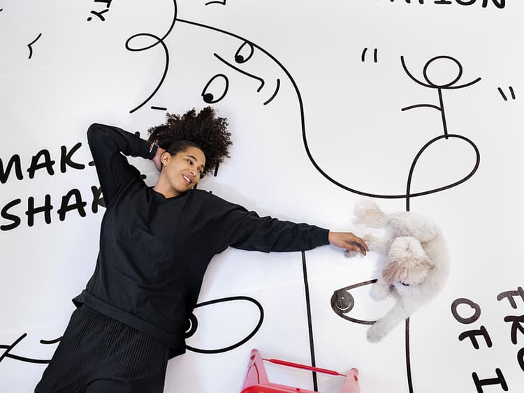 Shantell Martin Is Stepping Boldly Into the Future (with Blanche at Her Heels)