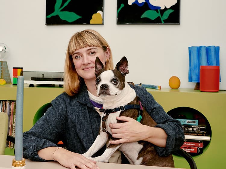 Ellen Van Dusen & Snips in Living Color
