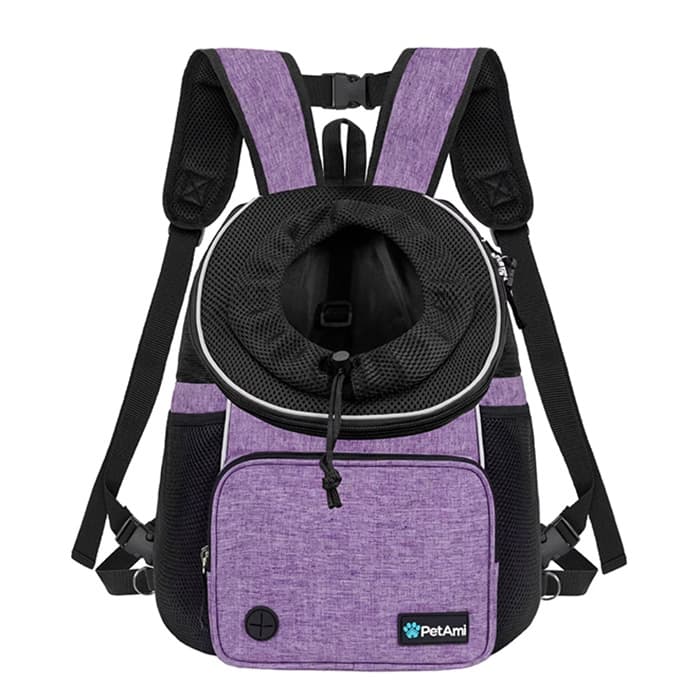 PetAmi Airline Approved Front Chest Small Backpack Carrier