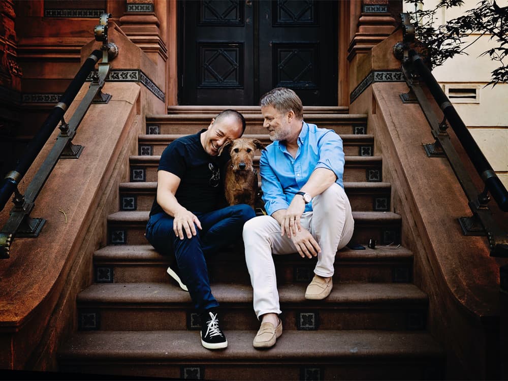 Derek Lam and Jan-Hendrik Schlottmann’s Irish Terrier Always Steals The Show