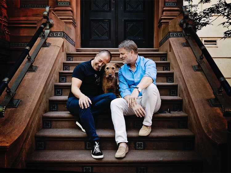 Derek Lam and Jan-Hendrik Schlottmann’s Irish Terrier Always Steals The Show