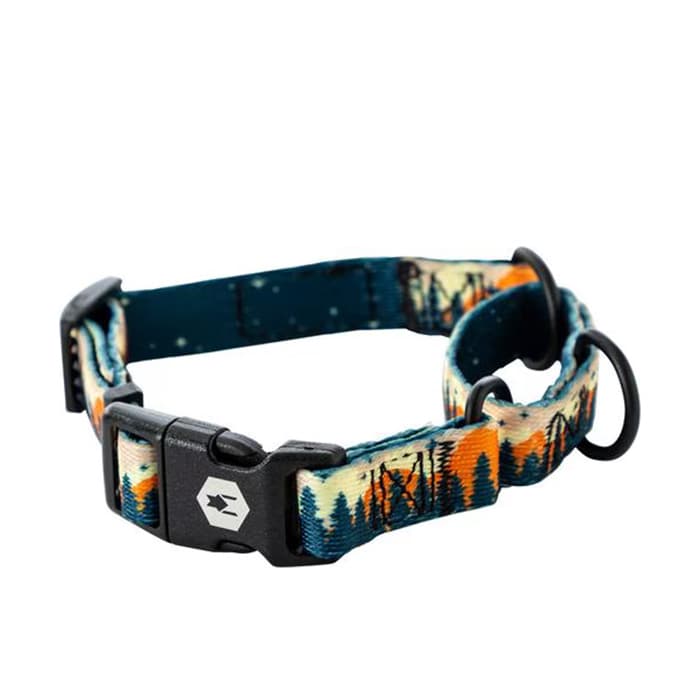 Wolfgang Heavy Duty Overland Martingale Dog Collar with Quick Release