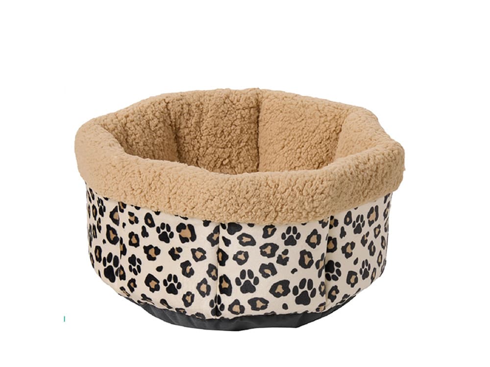 Whisker City® High Wall Cuddler Cat Bed