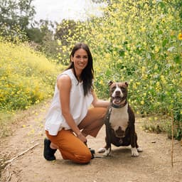 Pirate the Pit Bull Is Asha Leo’s “Person”