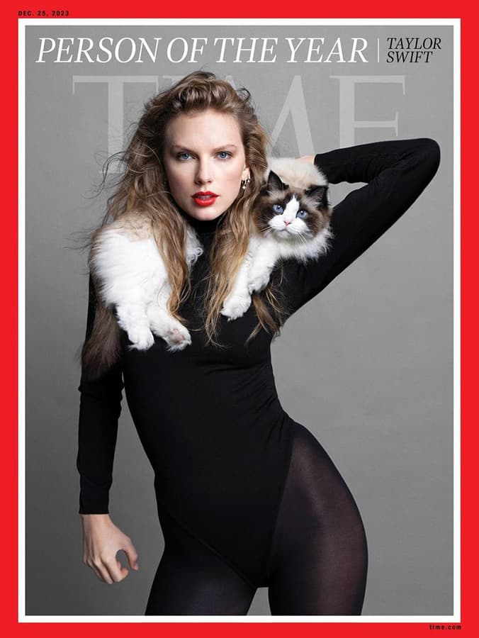 How to Get a Holiday Photo With Your Cat as Good as Taylor Swift’s “Time” Cover